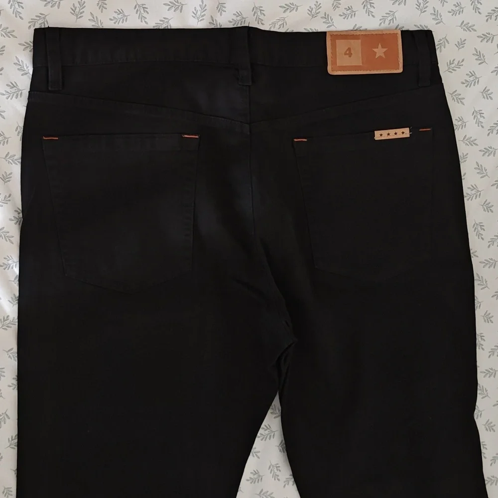 Fourstar Clothing Mariano Standard Fit Black Pants - Picture 4 of 5